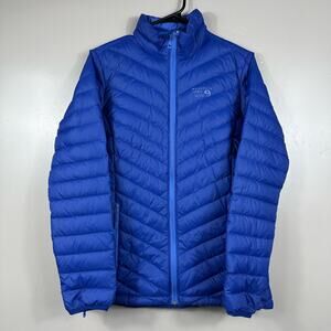 Mountain Hardwear Women’s Micro Ratio Down Jacket Midnight Blue / Purple - Small